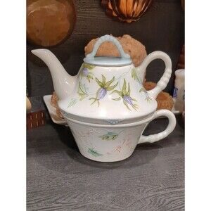 Tracy Porter Tea For One Evelyn Teapot with Cup Set